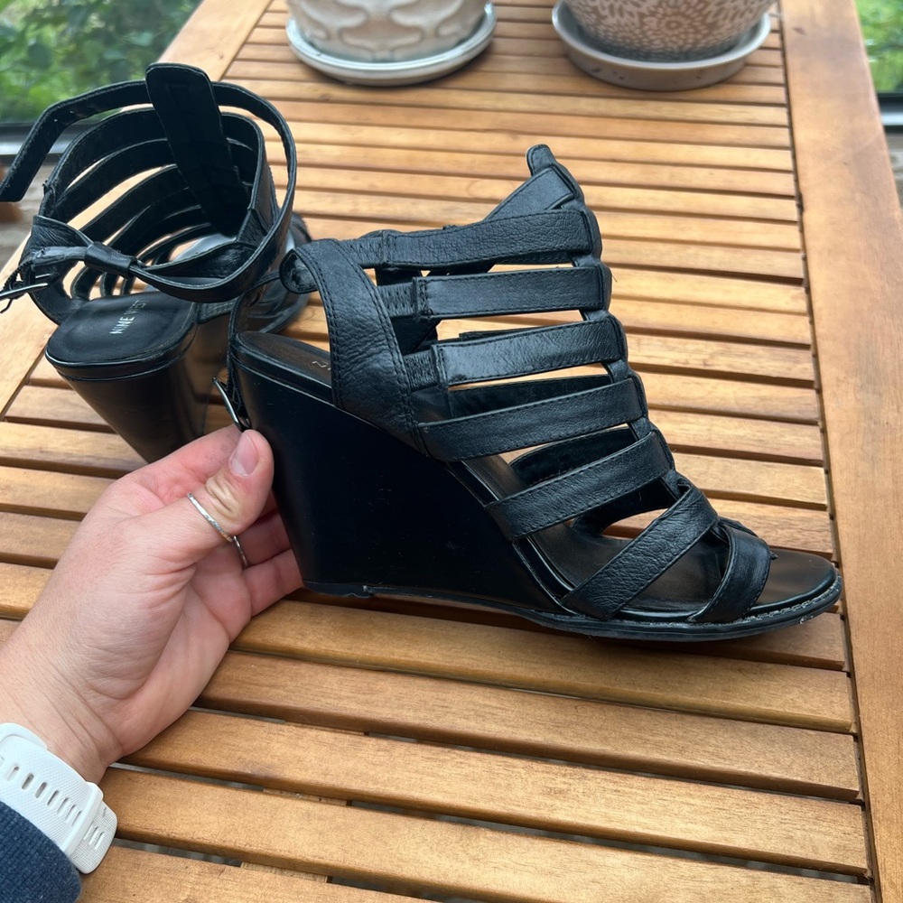 Nine West Heeled Sandals Size 7